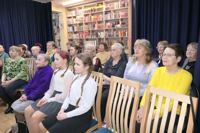Зрители патриотического вечера